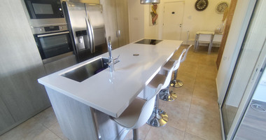 Spacious three Bedroom Fully Furnished Apartment with Enclosed Veranda | Prime Limassol Location