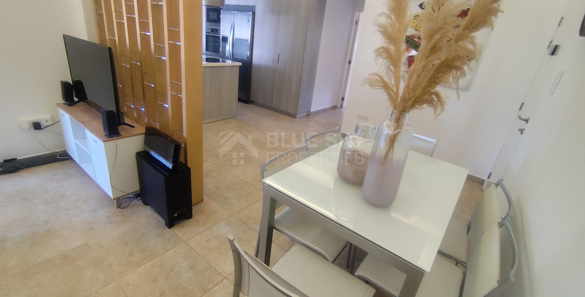 Spacious three Bedroom Fully Furnished Apartment with Enclosed Veranda | Prime Limassol Location
