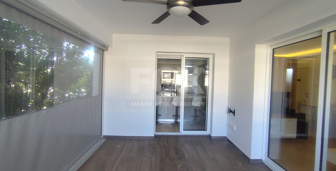 Spacious three Bedroom Fully Furnished Apartment with Enclosed Veranda | Prime Limassol Location