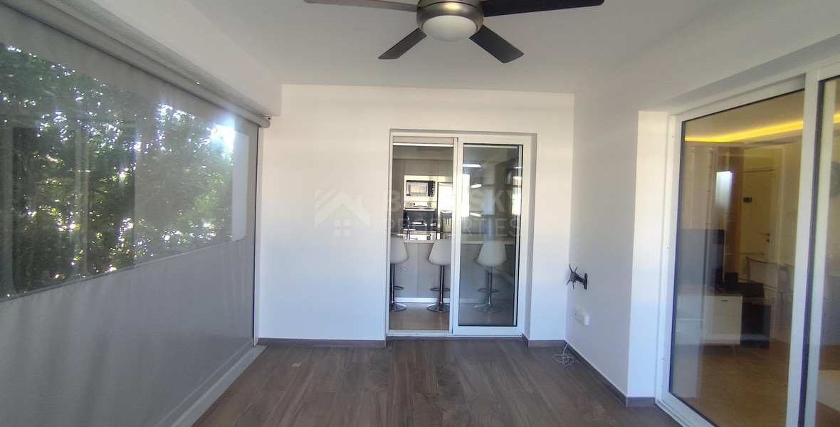 Spacious three Bedroom Fully Furnished Apartment with Enclosed Veranda | Prime Limassol Location