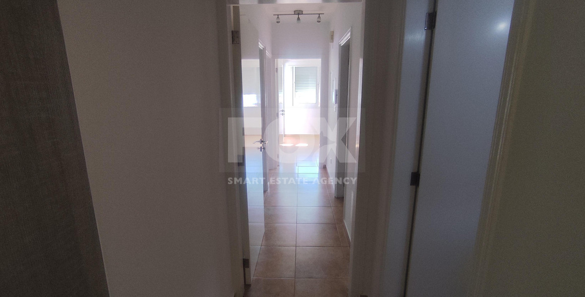 Spacious three Bedroom Fully Furnished Apartment with Enclosed Veranda | Prime Limassol Location
