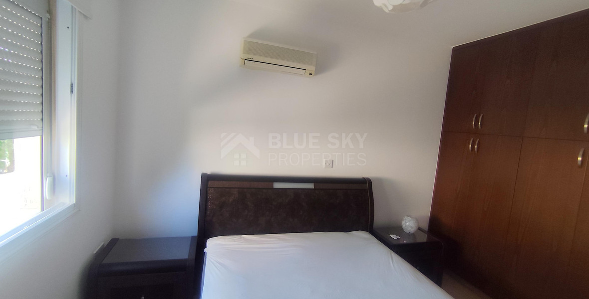 Spacious three Bedroom Fully Furnished Apartment with Enclosed Veranda | Prime Limassol Location