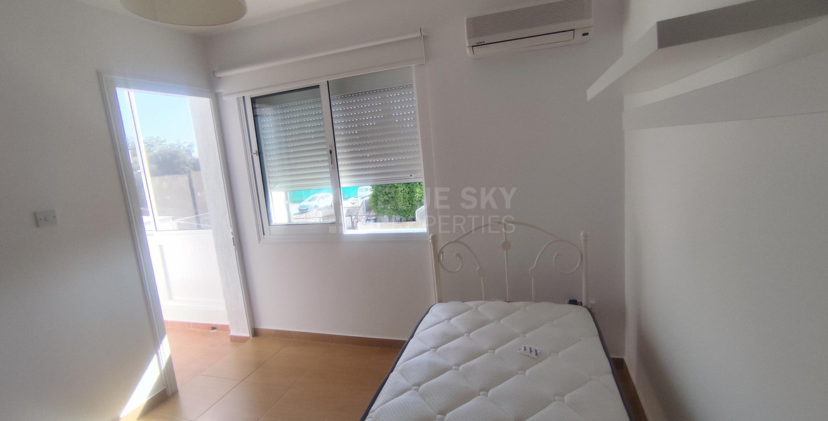 Spacious three Bedroom Fully Furnished Apartment with Enclosed Veranda | Prime Limassol Location