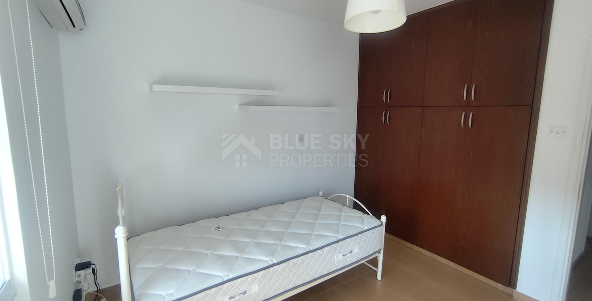Spacious three Bedroom Fully Furnished Apartment with Enclosed Veranda | Prime Limassol Location