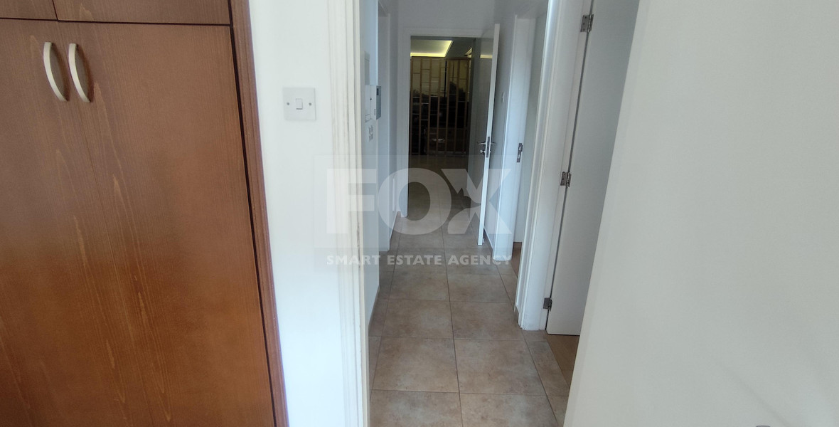 Spacious three Bedroom Fully Furnished Apartment with Enclosed Veranda | Prime Limassol Location