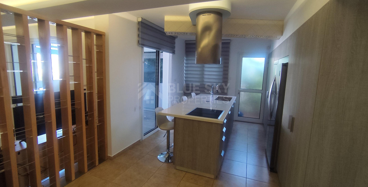 Spacious three Bedroom Fully Furnished Apartment with Enclosed Veranda | Prime Limassol Location