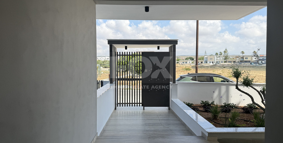 RENT: NEW 2 BEDROOM 2 BATHROOM UNFURNISHED WITH ALL ELECTRICAL APPLIANCES AND ROOF GARDEN IN ERIMI