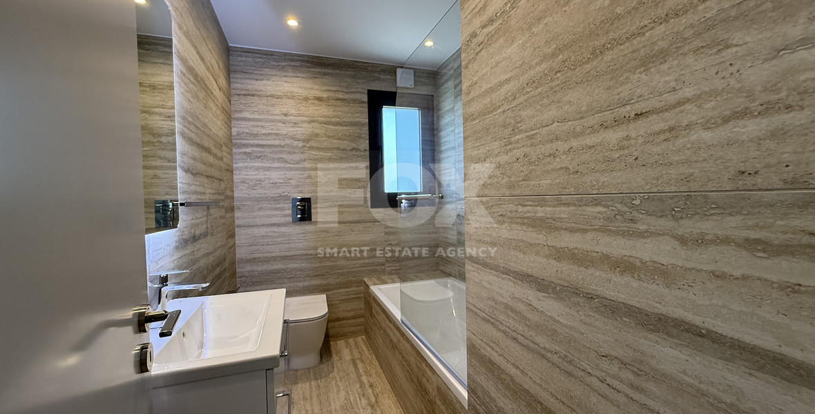RENT: NEW 2 BEDROOM 2 BATHROOM UNFURNISHED WITH ALL ELECTRICAL APPLIANCES AND ROOF GARDEN IN ERIMI