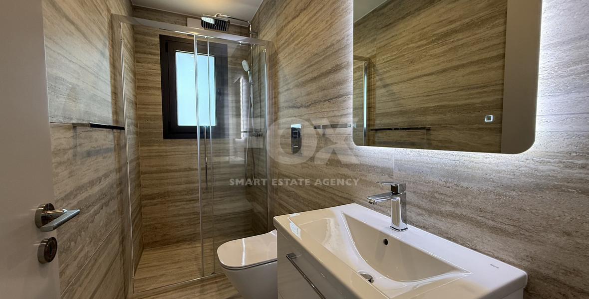 RENT: NEW 2 BEDROOM 2 BATHROOM UNFURNISHED WITH ALL ELECTRICAL APPLIANCES AND ROOF GARDEN IN ERIMI