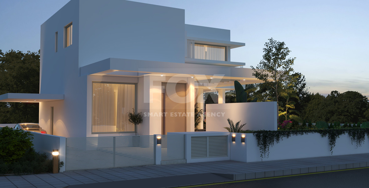 Exclusive 4-Bedroom Luxury Villa with Basement & Optional Pool in Agios Tychonas, Limassol