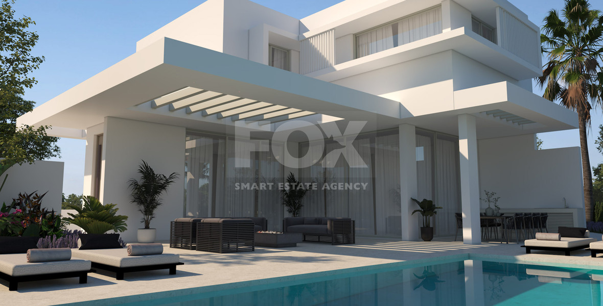 Exclusive 4-Bedroom Luxury Villa with Basement & Optional Pool in Agios Tychonas, Limassol