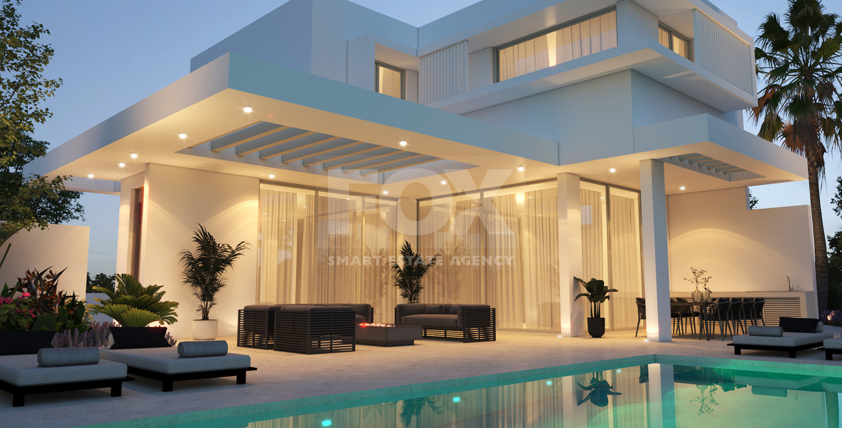 Exclusive 4-Bedroom Luxury Villa with Basement & Optional Pool in Agios Tychonas, Limassol