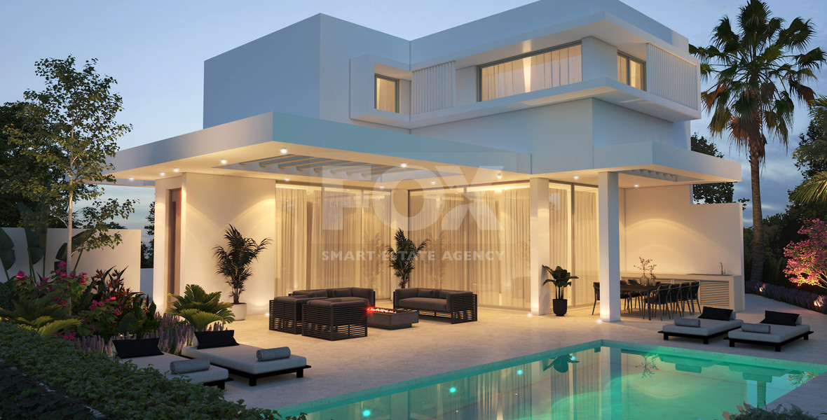 Luxury 4-Bedroom Villa with Maid’s Room & Optional Pool in Agios Tychonas, Limassol