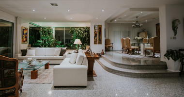Elegant 7-Bedroom Villa with Pool, Gym & Panoramic Views For Sale in Agia Filaxi