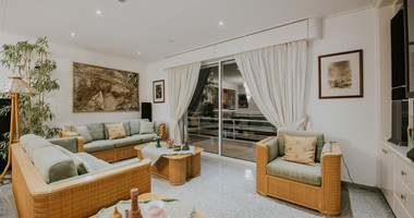 Elegant 7-Bedroom Villa with Pool, Gym & Panoramic Views For Sale in Agia Filaxi