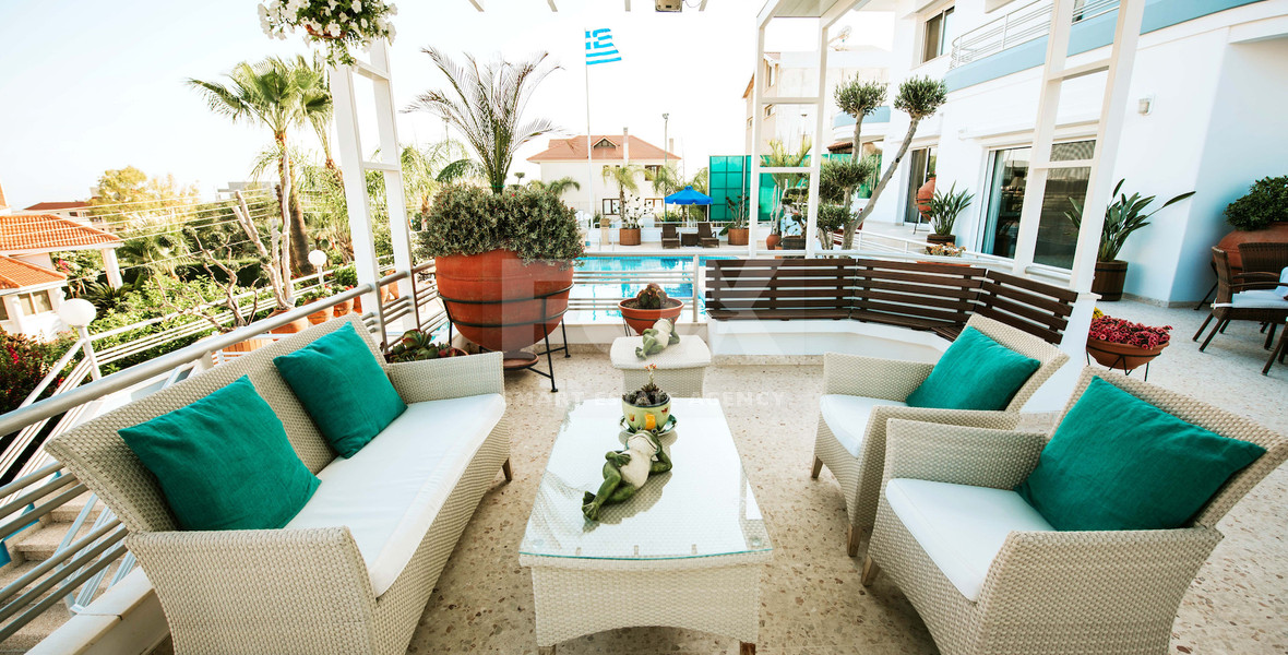 Elegant 7-Bedroom Villa with Pool, Gym & Panoramic Views For Sale in Agia Filaxi