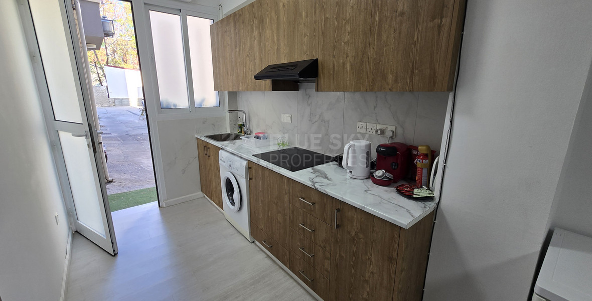 Fully Furnished Ground Floor  Studio Apartment for Rent in Agia Trias, Limassol