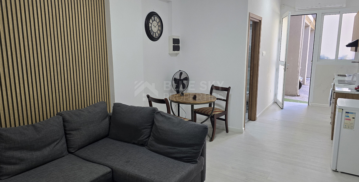 Fully Furnished Ground Floor  Studio Apartment for Rent in Agia Trias, Limassol