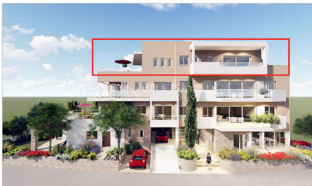 Luxury three Bedroom Penthouse in Exclusive Gated Hilltop Community in Chloraka area closed to the beach