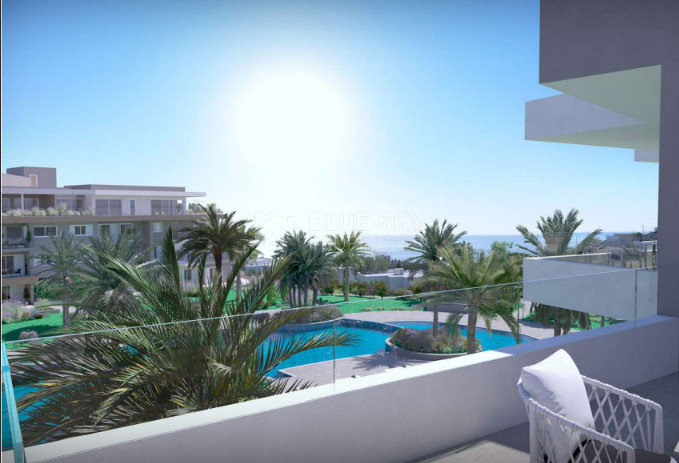 Luxury three Bedroom Penthouse in Exclusive Gated Hilltop Community in Chloraka area closed to the beach