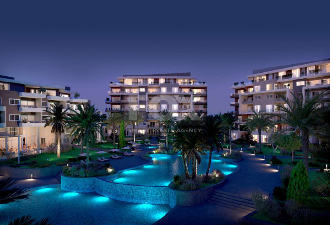 Luxury three Bedroom Penthouse in Exclusive Gated Hilltop Community in Chloraka area closed to the beach