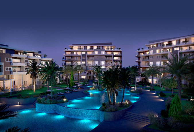 Luxury three Bedroom Penthouse in Exclusive Gated Hilltop Community in Chloraka area closed to the beach