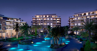 Luxury three Bedroom Penthouse in Exclusive Gated Hilltop Community in Chloraka area closed to the beach