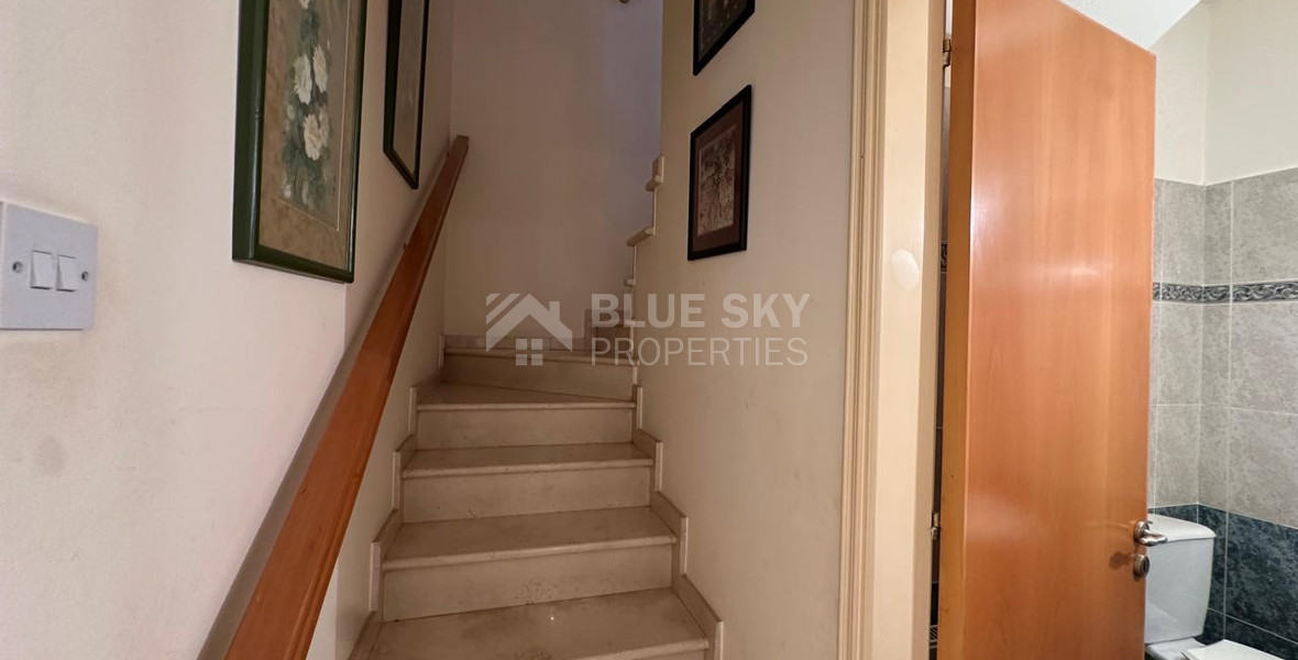 Four -Bedroom Semi-Detached House for Sale in Kato Polemidia,