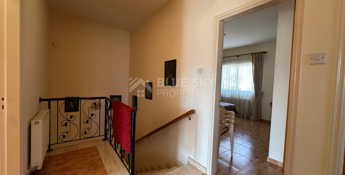 Four -Bedroom Semi-Detached House for Sale in Kato Polemidia,