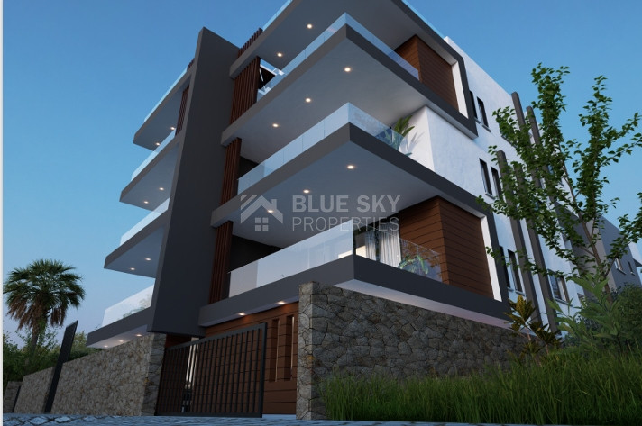 Stylish one Bedroom  Apartments for Sale in Paphos on second floor