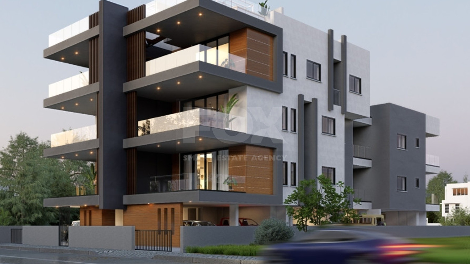 Stylish one Bedroom  Apartments for Sale in Paphos on second floor