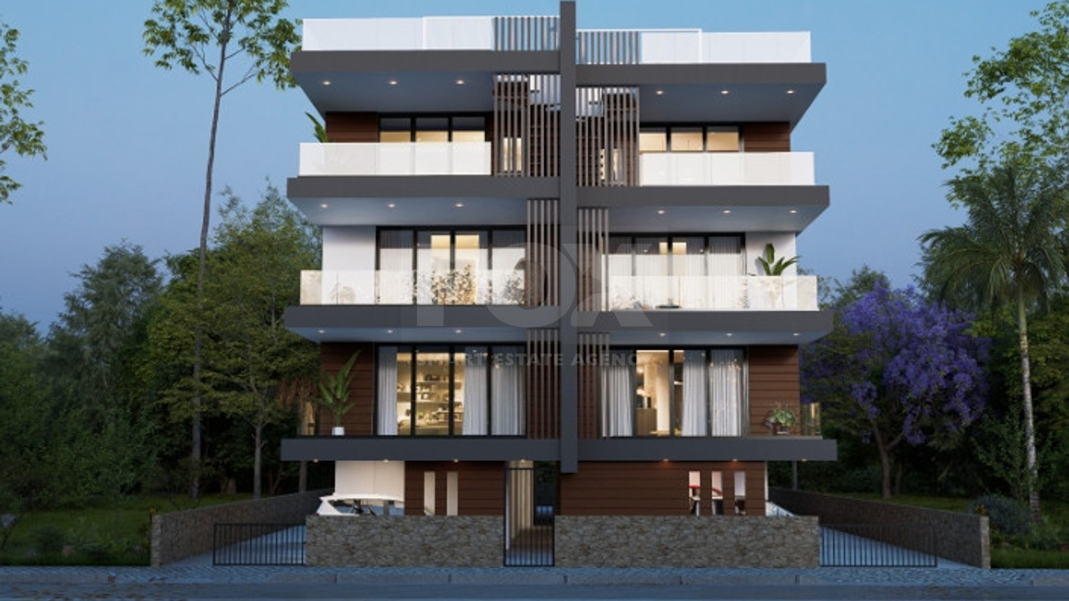 Stylish one Bedroom  Apartments for Sale in Paphos on second floor