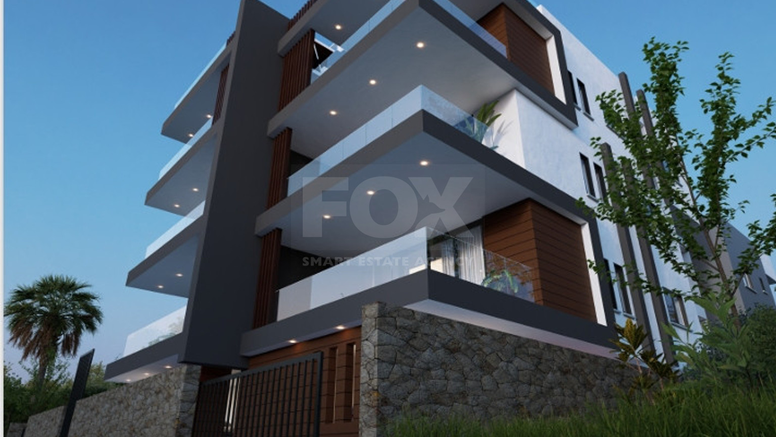 Stylish one Bedroom  Apartments for Sale in Paphos on second floor