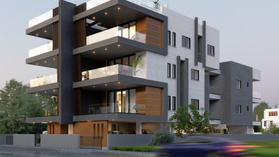 Stylish one Bedroom  Apartments for Sale in Paphos on second floor