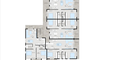 Stylish two Bedroom  Apartment for Sale on the top floor with roof garden , in Paphos near amenities
