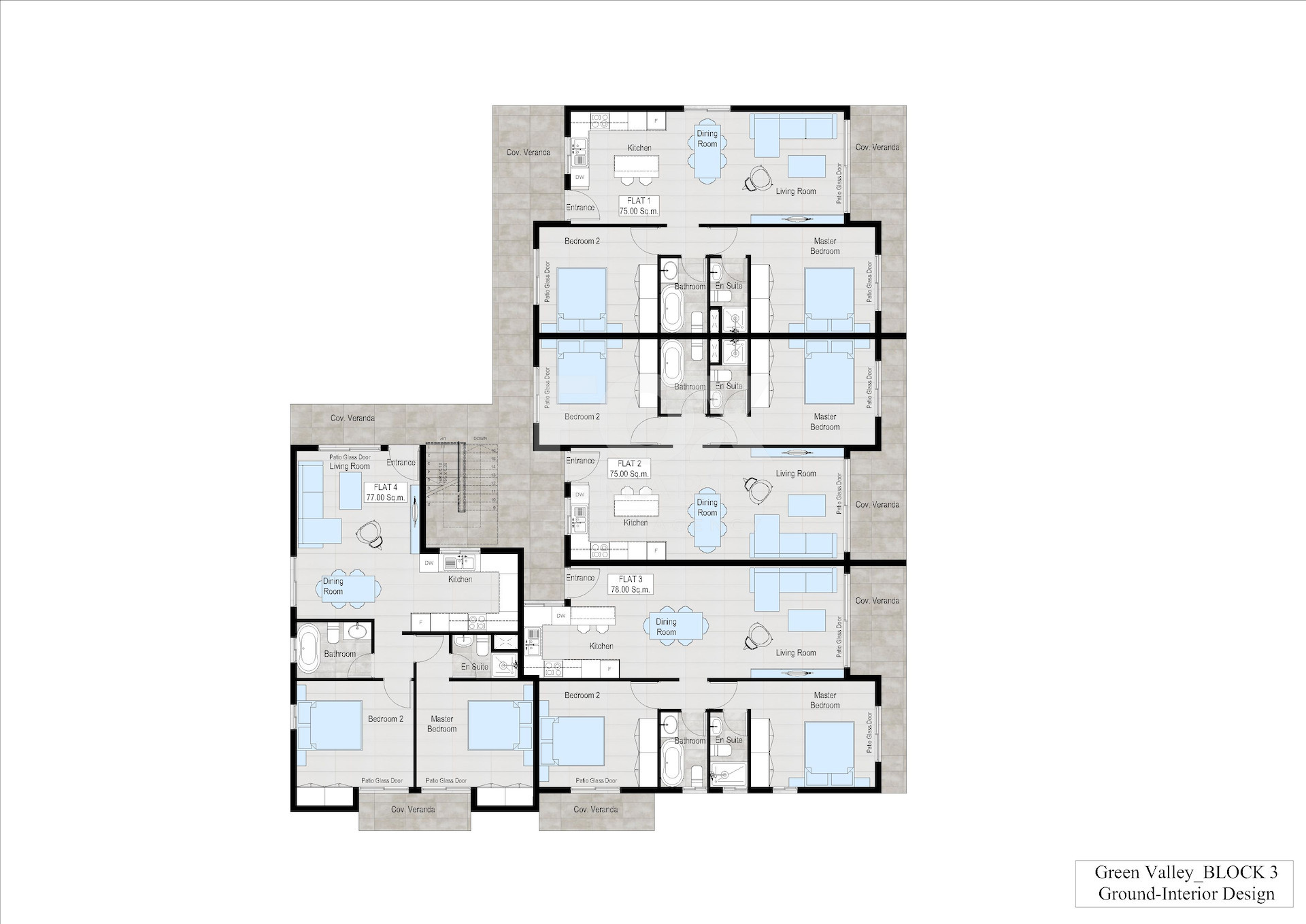 2 bedroom apartment 110 m² Anavargos, Cyprus