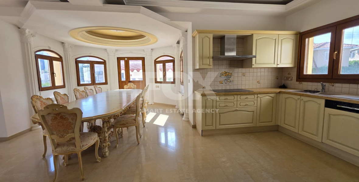 Luxury Four Bedroom Villa plus two rooms for Rent by the Sea in Pareklissia, Limassol
