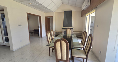 Spacious Four-Bedroom Furnished  Upper House with Sea View for Rent in Agios Athanasios, Limassol