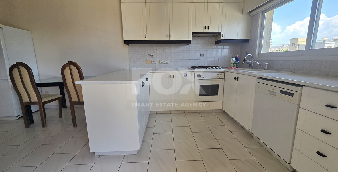 Spacious Four-Bedroom Furnished  Upper House with Sea View for Rent in Agios Athanasios, Limassol