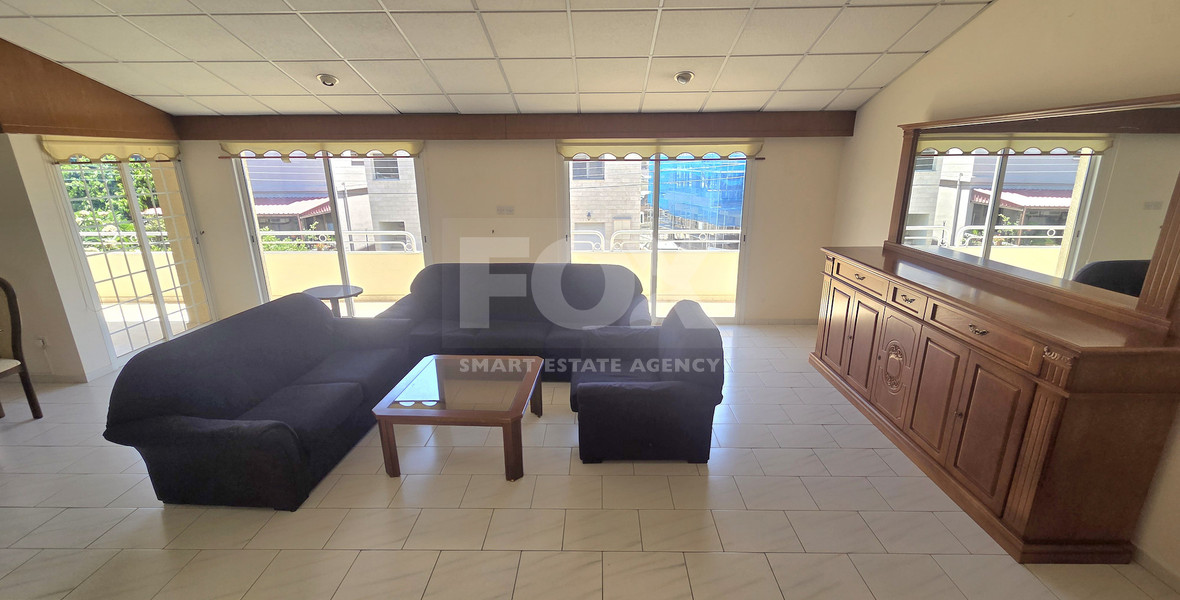 Spacious Four-Bedroom Furnished  Upper House with Sea View for Rent in Agios Athanasios, Limassol