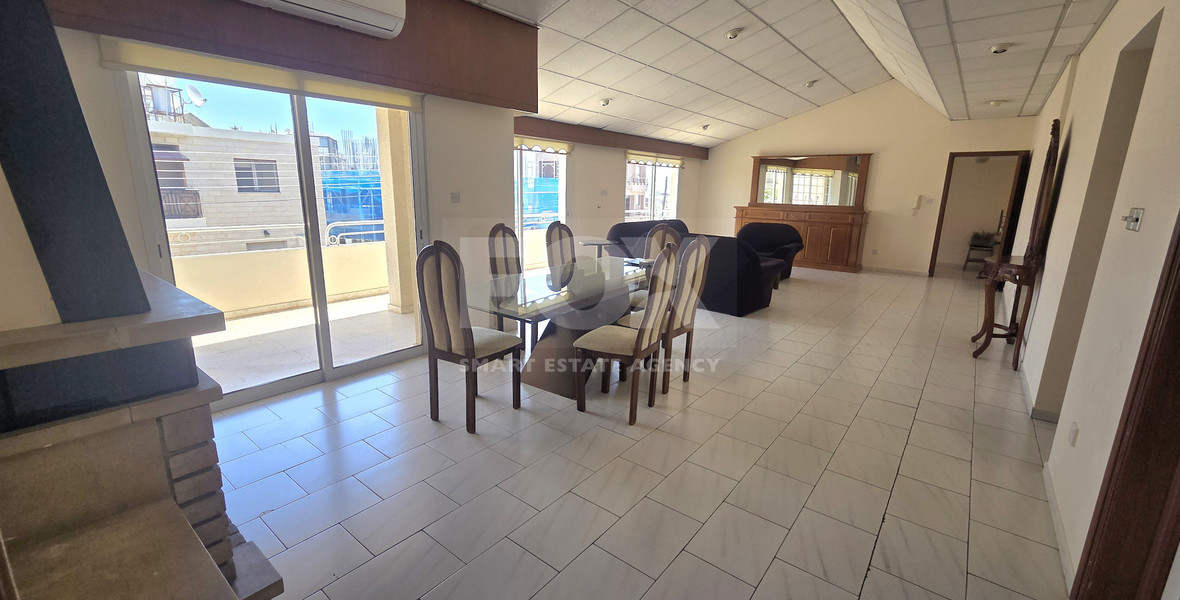Spacious Four-Bedroom Furnished  Upper House with Sea View for Rent in Agios Athanasios, Limassol