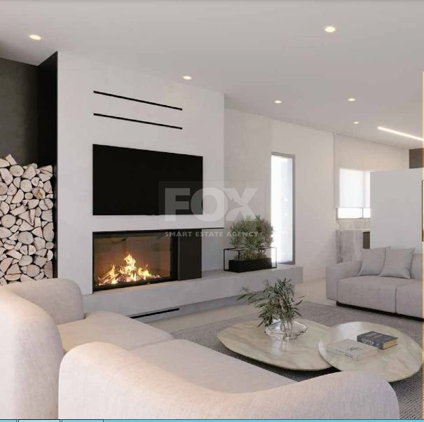 Three bedroom penthouse in privillage area of Paphos for sale