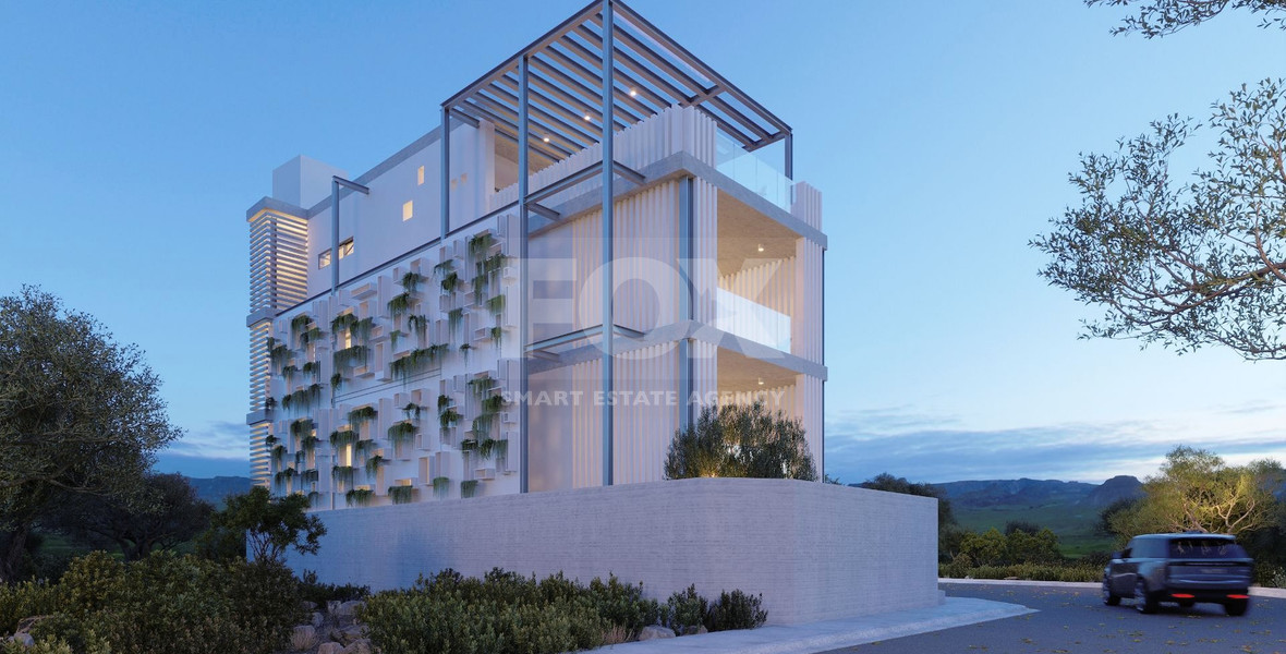 Three bedroom penthouse in privillage area of Paphos for sale