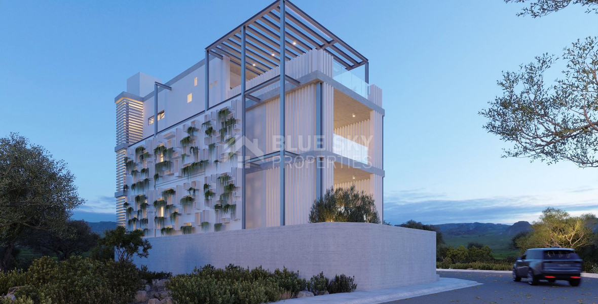 Three bedroom penthouse in privillage area of Paphos for sale