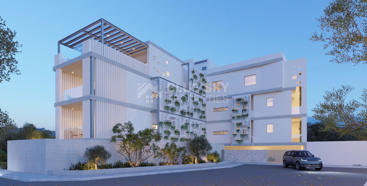 Three bedroom penthouse in privillage area of Paphos for sale