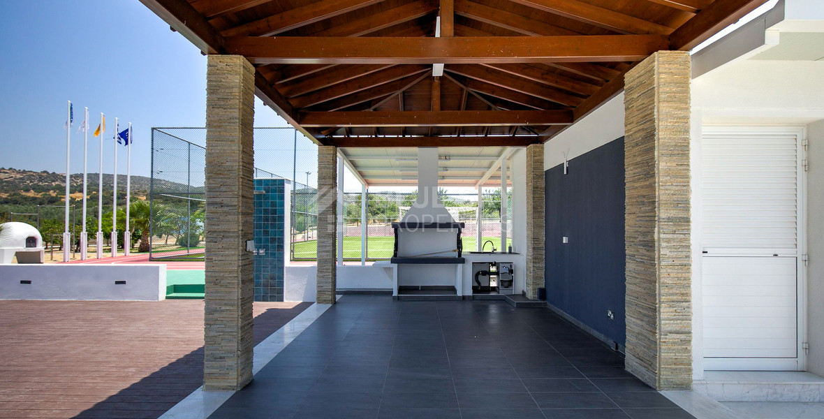 Five Bed Luxury Renovated Villa for Sale in Kouklia, Paphos – Plot with Private Mini-Stadium