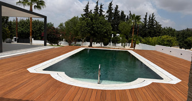 Five Bed Luxury Renovated Villa for Sale in Kouklia, Paphos – Plot with Private Mini-Stadium