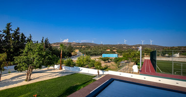 Five Bed Luxury Renovated Villa for Sale in Kouklia, Paphos – Plot with Private Mini-Stadium