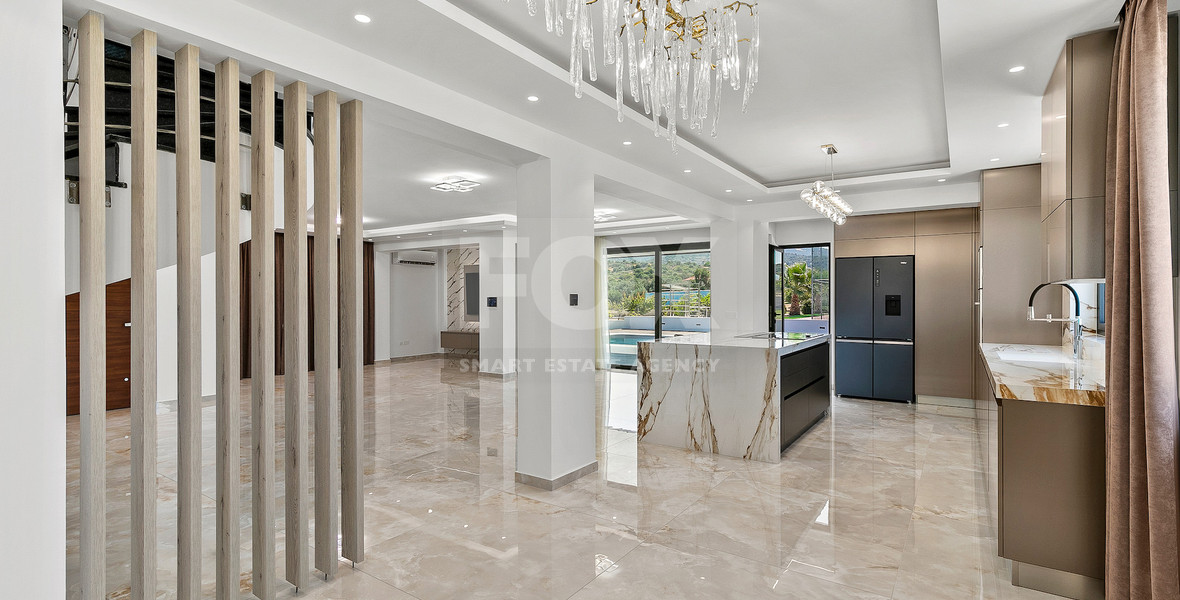 Five Bed Luxury Renovated Villa for Sale in Kouklia, Paphos – Plot with Private Mini-Stadium