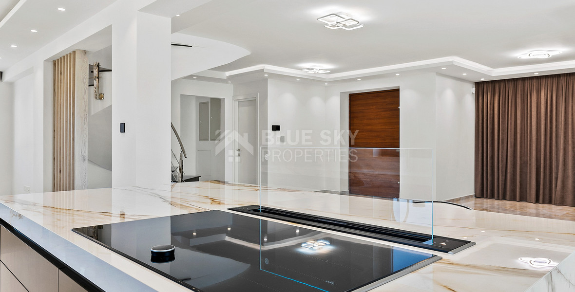 Five Bed Luxury Renovated Villa for Sale in Kouklia, Paphos – Plot with Private Mini-Stadium